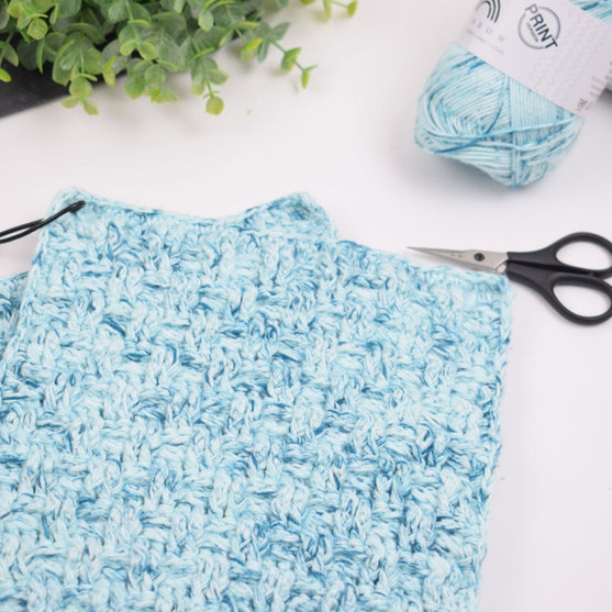 Basketweave print grytelapper
2