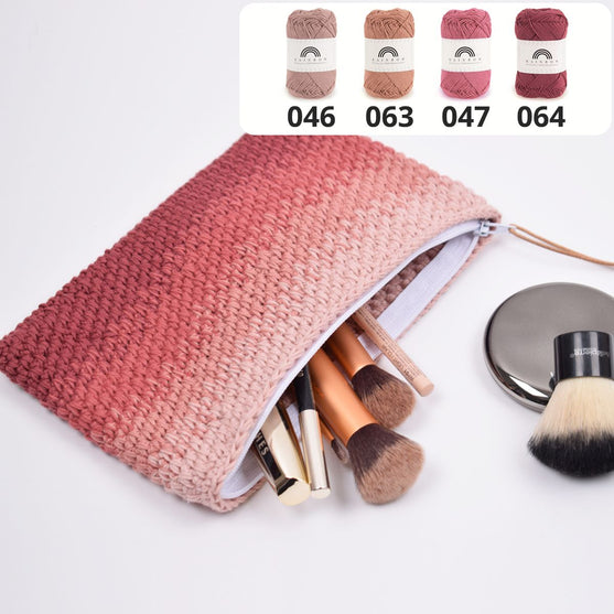 Heklet sminkepung - tone i tone
3