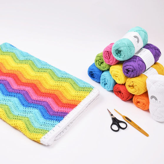 Rainbow babyteppe - Regnbue
2