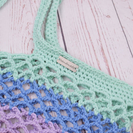 Strandnett - Pastell regnbue
3