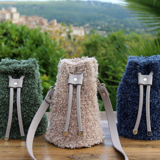 Veske Snøre - Sort/Sølv - Go Handmade
3