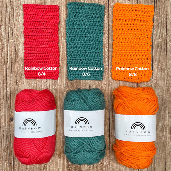 Rainbow Cotton 8/6 - Hobbii
4