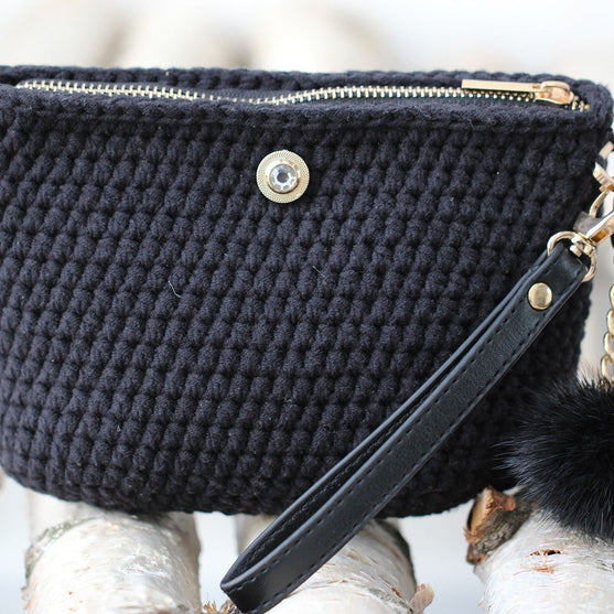 Veskehåndtak til clutch - 16 cm - Go Handmade
2