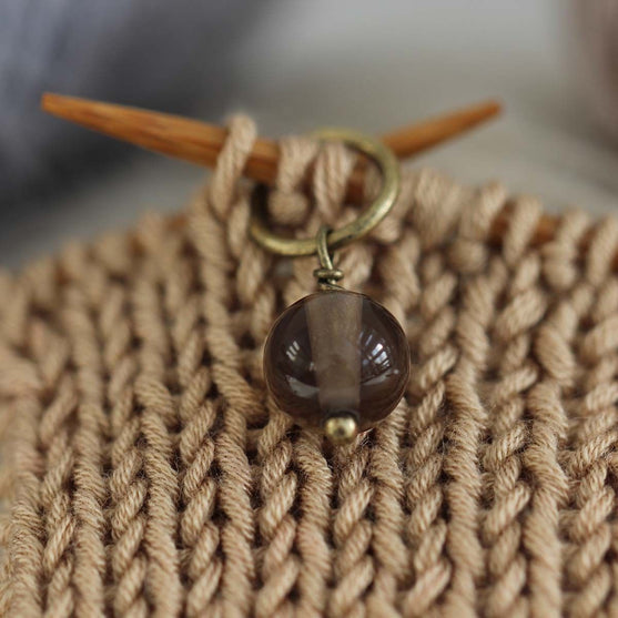 Stitch Markers with Beads - Go Handmade
6