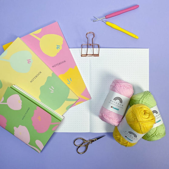 Notebook - Dotty - Blomst - Hobbii
5