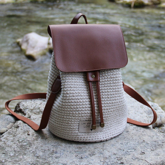 Veske/Kurv Bunn - Rund - Go Handmade
4