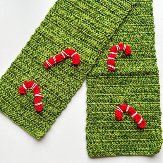 Candy Canes - Skjerf
2
