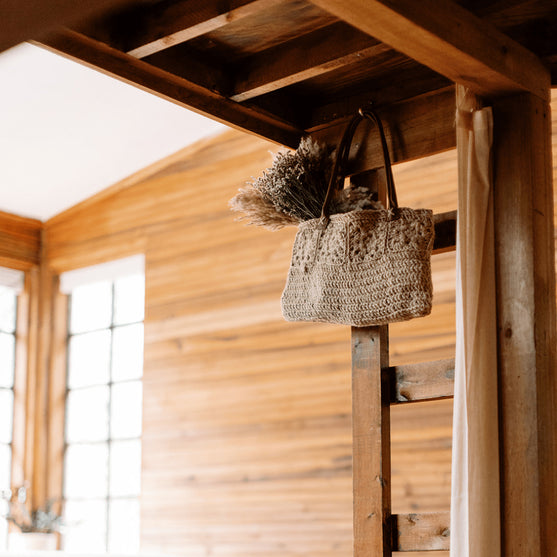 Rose Window - Skulderveske i jute
5