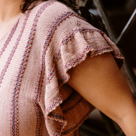 Dalle de Verre - Topp med volangermer
10