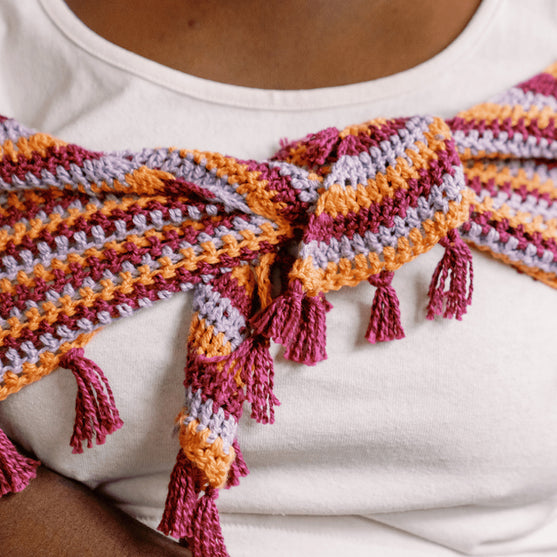 Confetti Glass - Trekantsjal
8