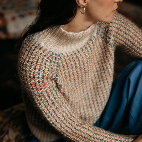 Vintage Tiles - Textured Pullover
9