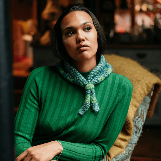 Pressed Flowers Kerchief - Mosaikk Bandana
6