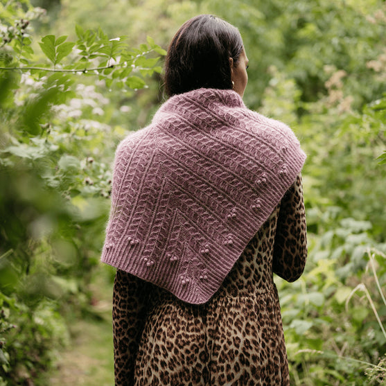 Muse Shawl - Teksturert Trekantsjal
5