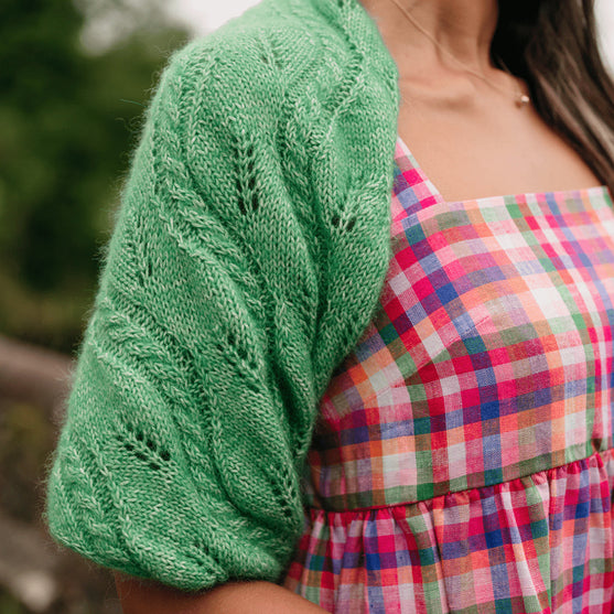 Hiedra Shawl - Sjal med Bladmotiv
3