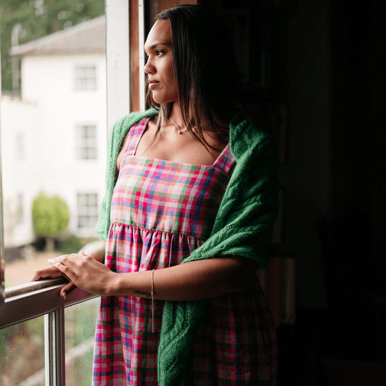 Hiedra Shawl - Sjal med Bladmotiv
6