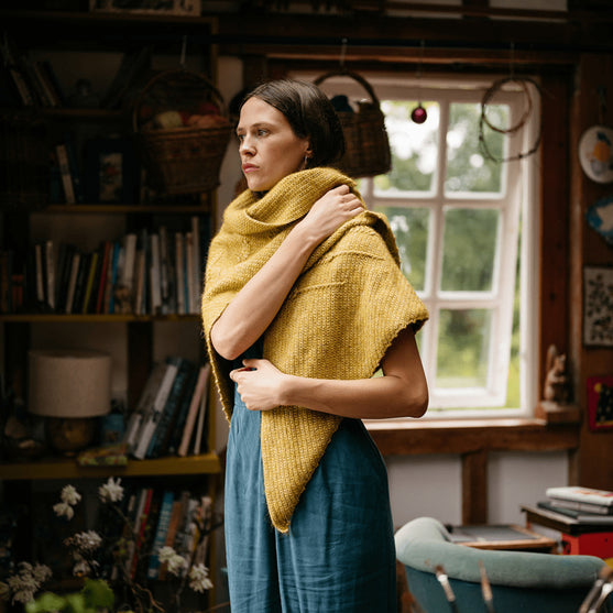 Heart of Gold - Textured Triangular Wrap
2