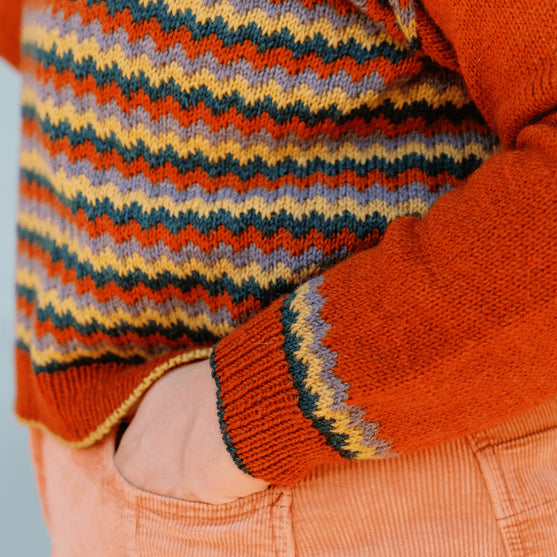 Lurdes - Chevron Pullover
3