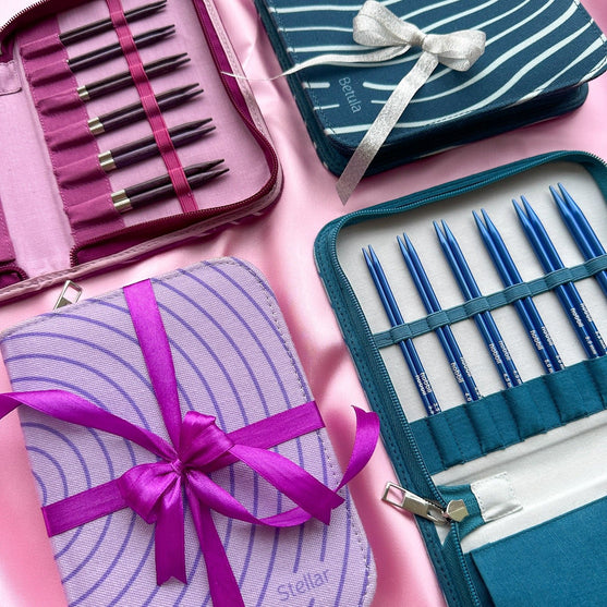 Betula Korte Utskiftbare Rundpinnesett Essential - Mulberry - Hobbii
14