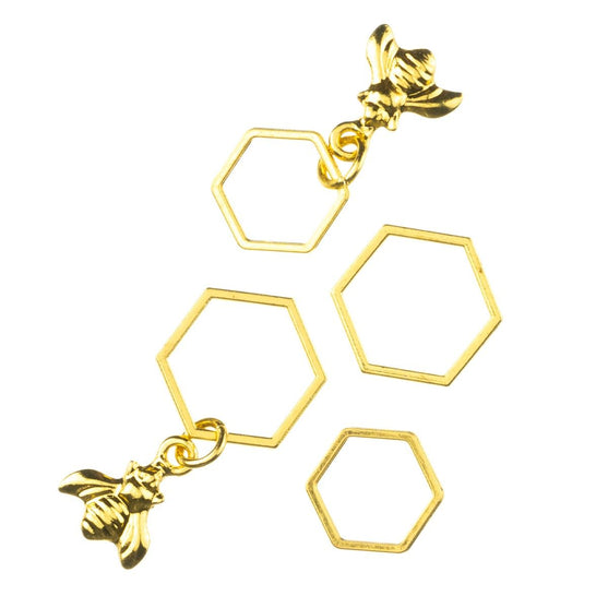 Stitch Markers - Bee - Hobbii
5