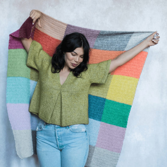 Simultaneous Contrast - Fargeblokkteppe
4