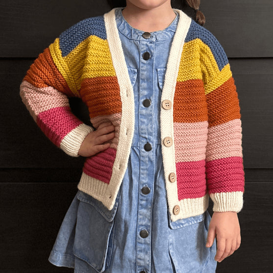 Iris - Children’s Cardigan
4