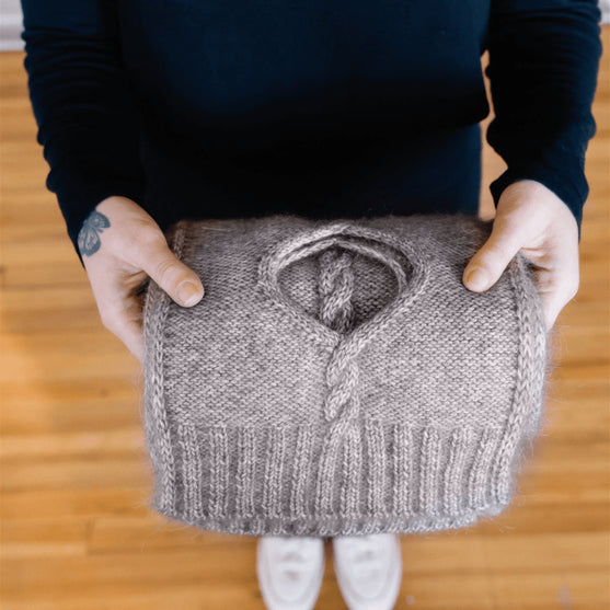 Isley - Skjerf med gjennombrudte fletter
6