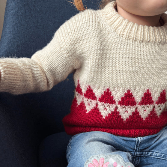 Easy Santa Sweater Baby - Genser
2