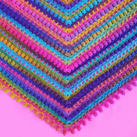 Pompom Sjal
4