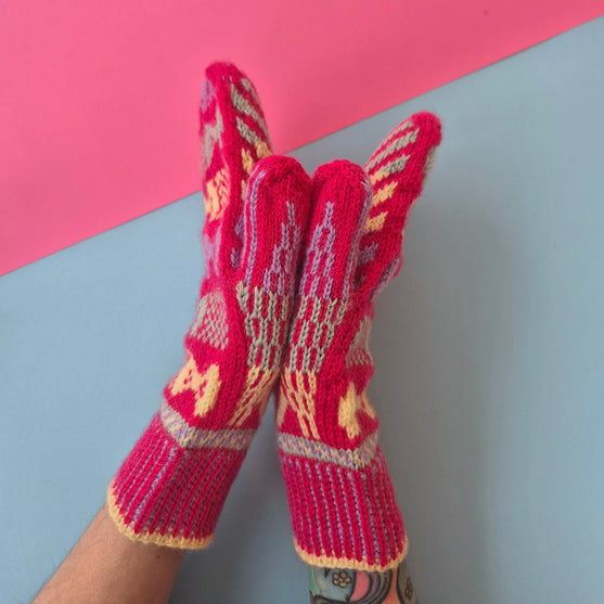 Bow Pop Mittens - Votter
8