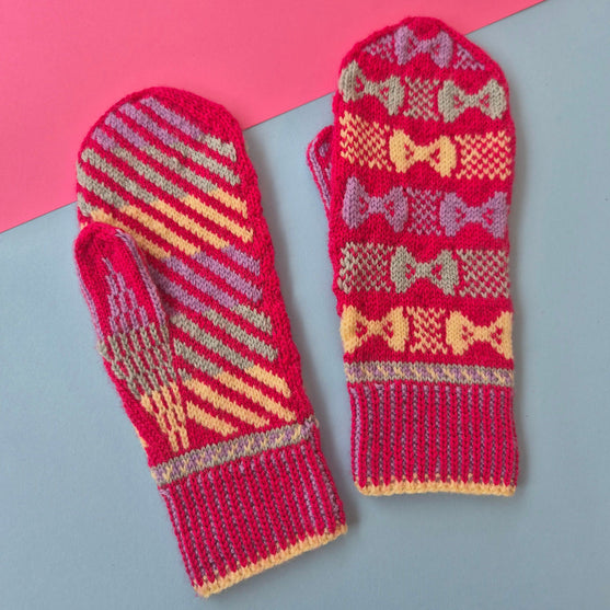 Bow Pop Mittens - Votter
5