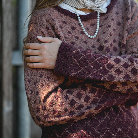 Maggie Rustic - Genser med mønster
2