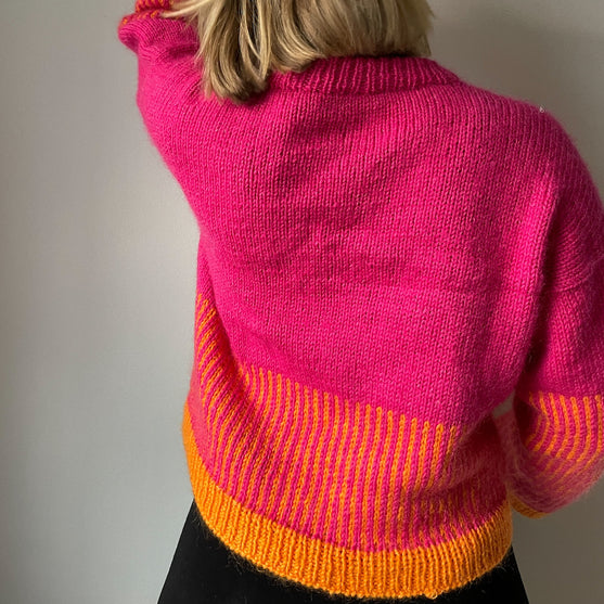 Easy Colour Mix Sweater - Genser
3