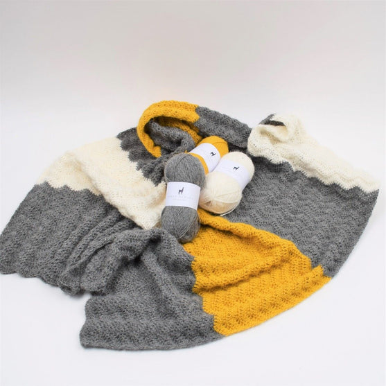 Alpaca Waves Skjerf
3