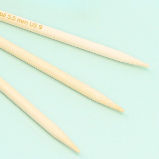 Bamboo Strømpepinne - 15 cm - Hobbii
4