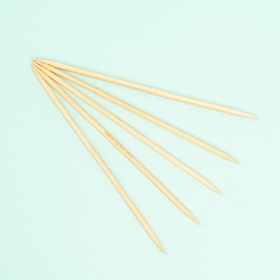 Bamboo Strømpepinne - 15 cm - Hobbii
3