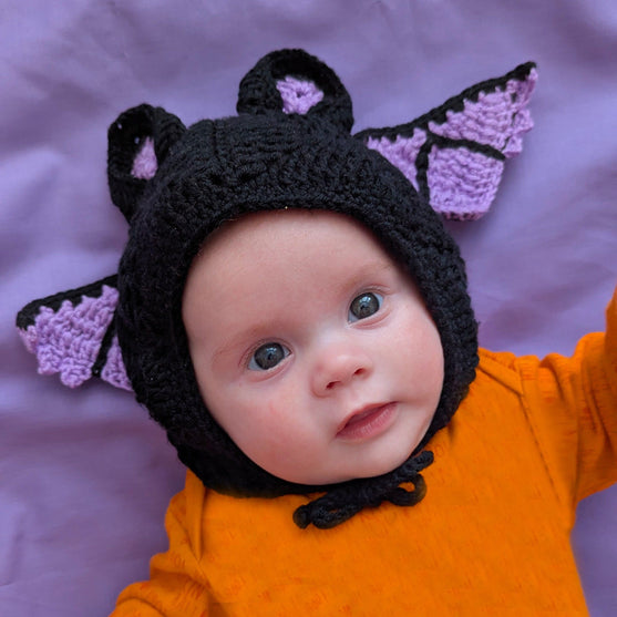 Baby Boo Bonnets - Halloween-kyse trio
7