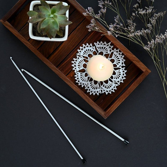 Aluminium Afghan/Tunisisk Heklenål - KnitPro
2