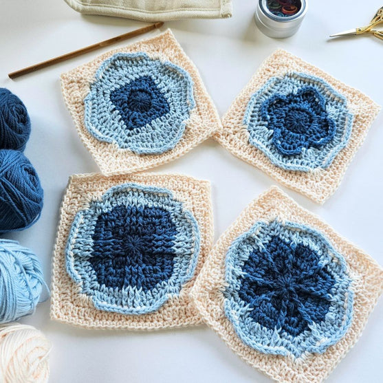 Compass Rose - North - Granny Square
3