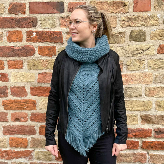 Diva - Skjerf med krage
5