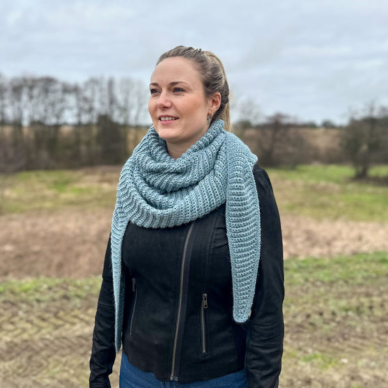 Simple Big Scarf - Skjerf
4