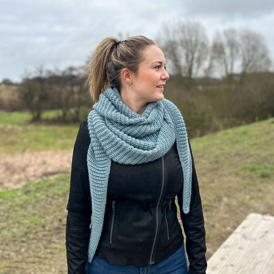 Simple Big Scarf - Skjerf
5