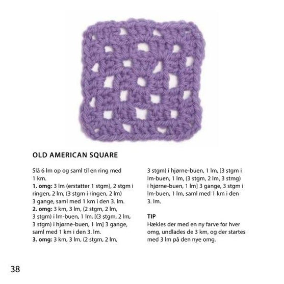 Mønsterhæklet - Hobbii
4