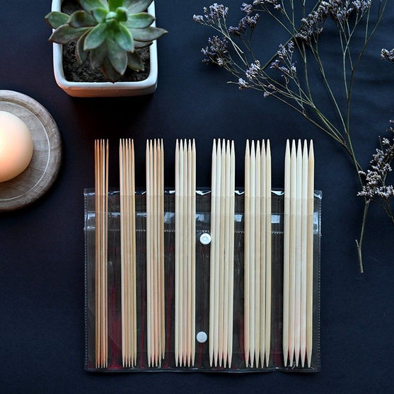 Bamboo Strømpepinnesett - KnitPro
4
