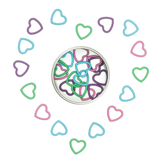 Maskemarkører i Metall - Hjerter - Hobbii
4