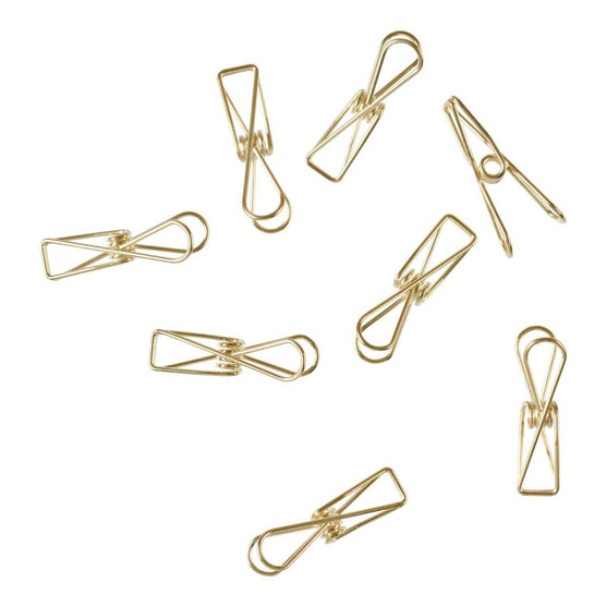 Klemmer i Metall - 8 stk. - Hobbii
3