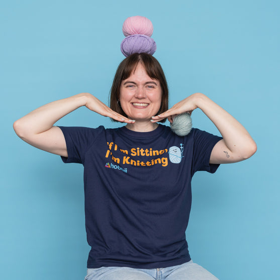 Sittende strikket T-skjorte - Yarniis (Limited Edition)
4