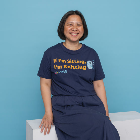 Sittende strikket T-skjorte - Yarniis (Limited Edition)
6