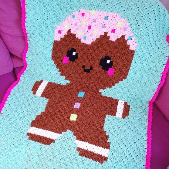 Kawaii Pepperkakemann - Teppe
2