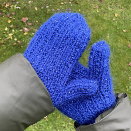 Easy Rib Mittens - Votter
3