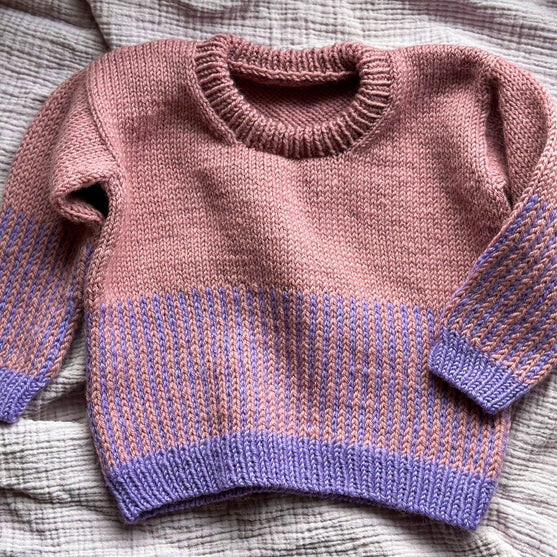 Easy Colour Mix Sweater Junior - Genser
4